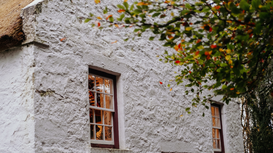 A cottage at the Folk Park 