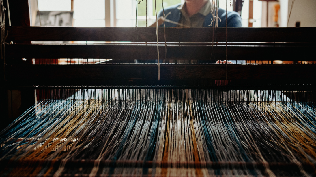 Weaving Loom at Ulster Folk Museum