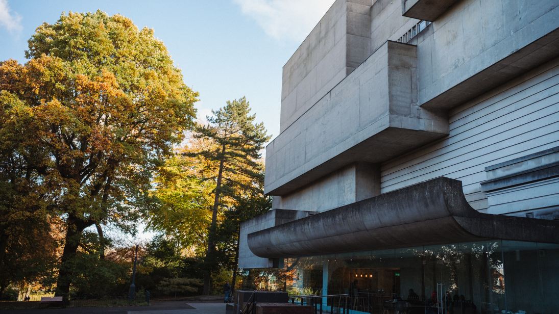 Brutalist exterior of the Ulster Museum