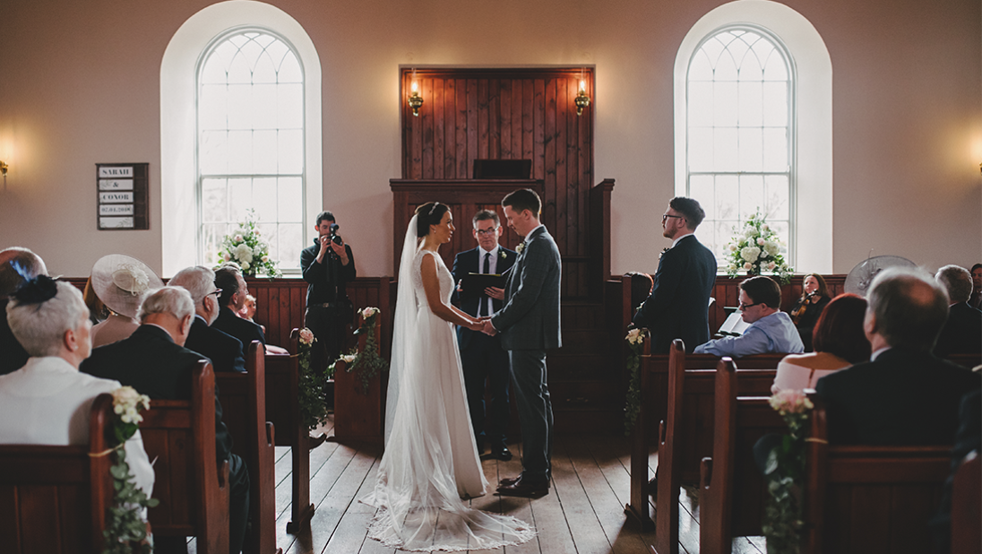 Wedding in the Omagh Meeting House