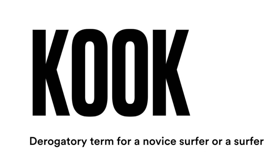 kook surfing slang