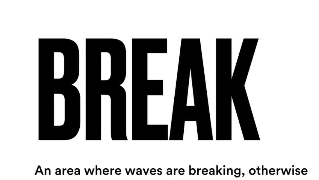 break surfing slang
