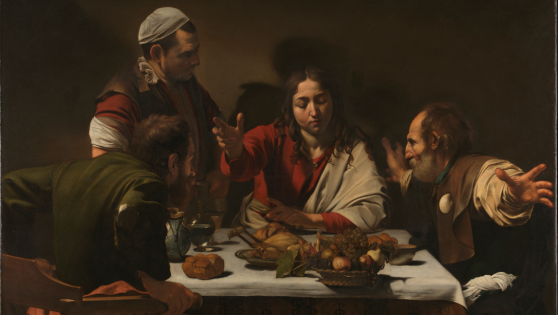 Caravaggio, The Supper at Emmaus, 1601