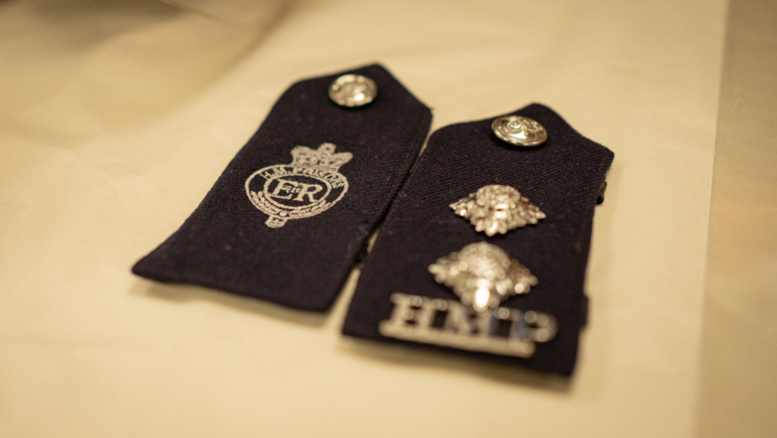 Epaulettes worn by officers