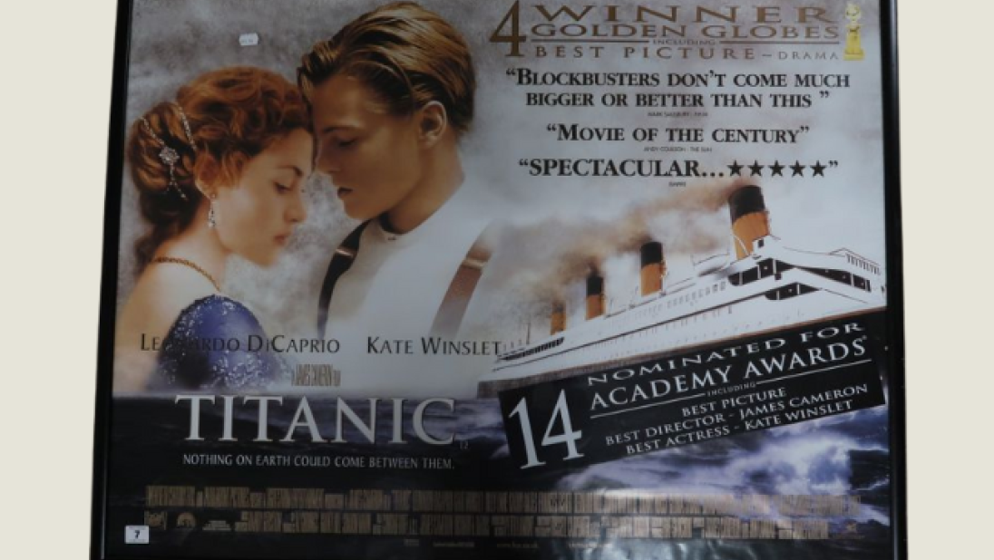 Image of the Titanic film promotional poster