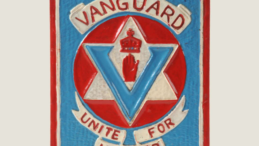 Vanguard Unite for Ulster pin badge