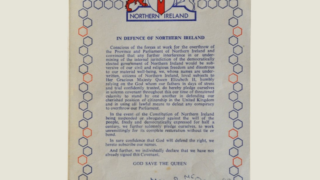 In defence of Northern Ireland notice