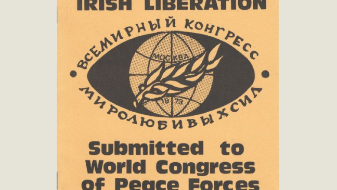 Document on Irish Liberation leaflet 