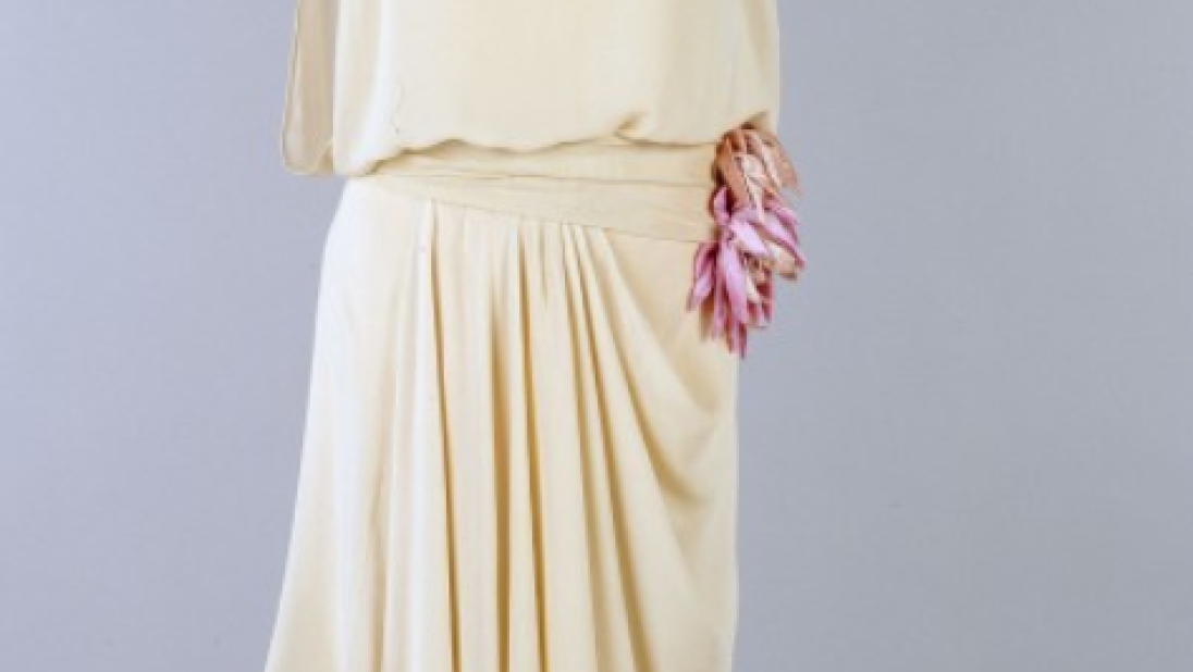 Crepe Evening Dress