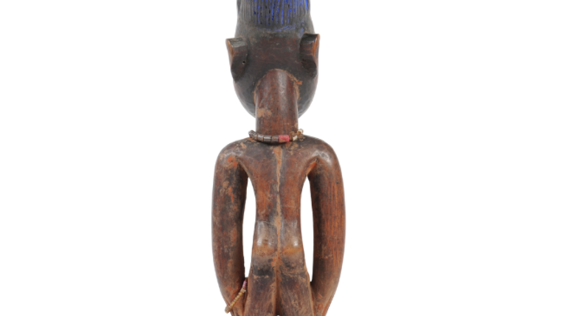 Nigerian Twin Figure Reverse View