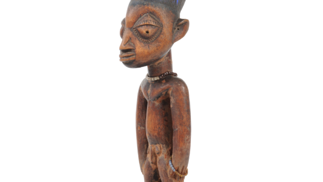 Nigerian Twin Figure Side View