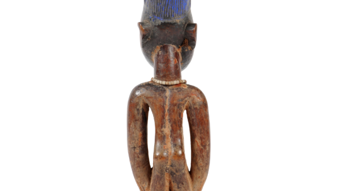 Nigerian Twin Figure Reverse View