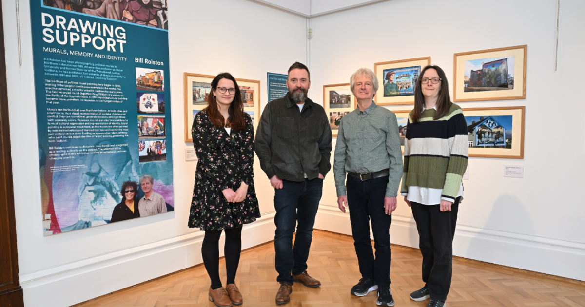 Mural Support: Ulster Museum exhibition explores Bill Rolston's 40-year ...