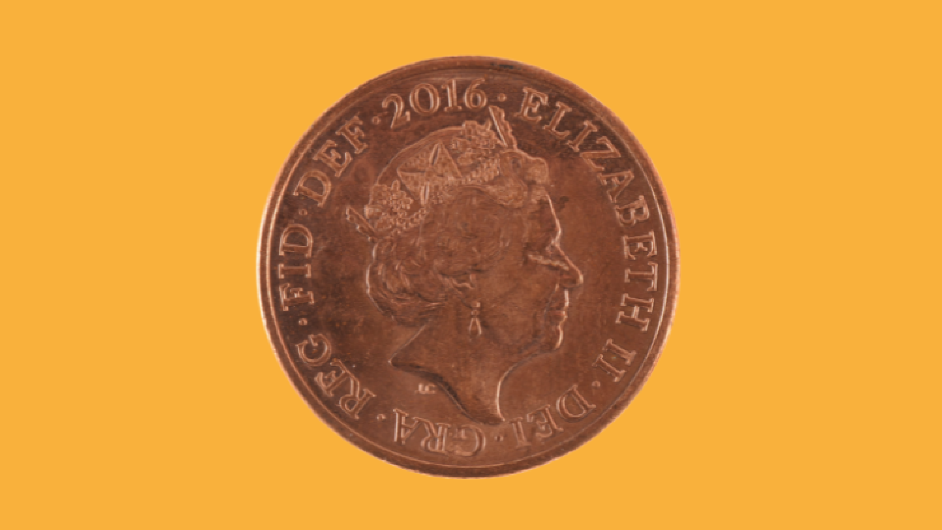 2 pence inscribed with 'Peoples Vote' - commentary on the UK Brexit crisis, in support of a People Vote.