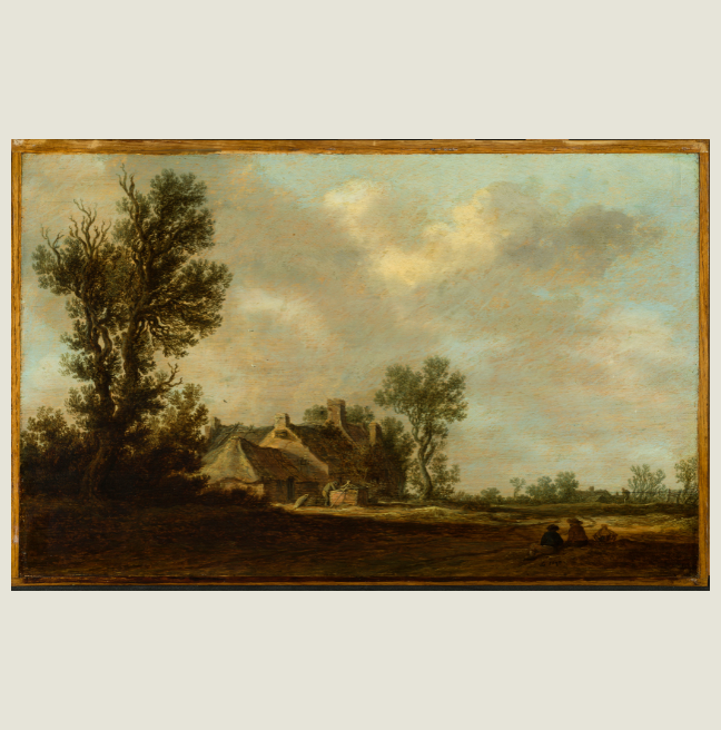 A Farm in a Wooded Landscape