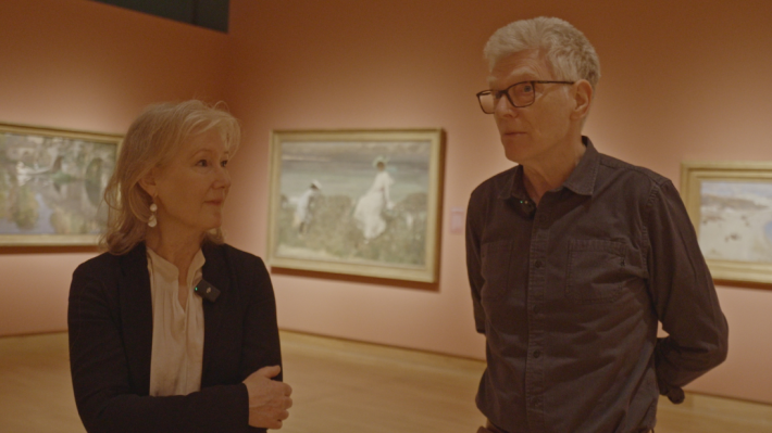 Anne Stewart and Kenneth McConkey in the Lavery on Location gallery