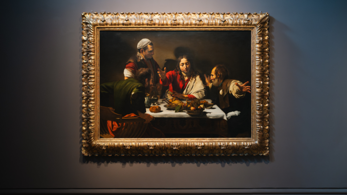 Caravaggio, The Supper at Emmaus, 1601