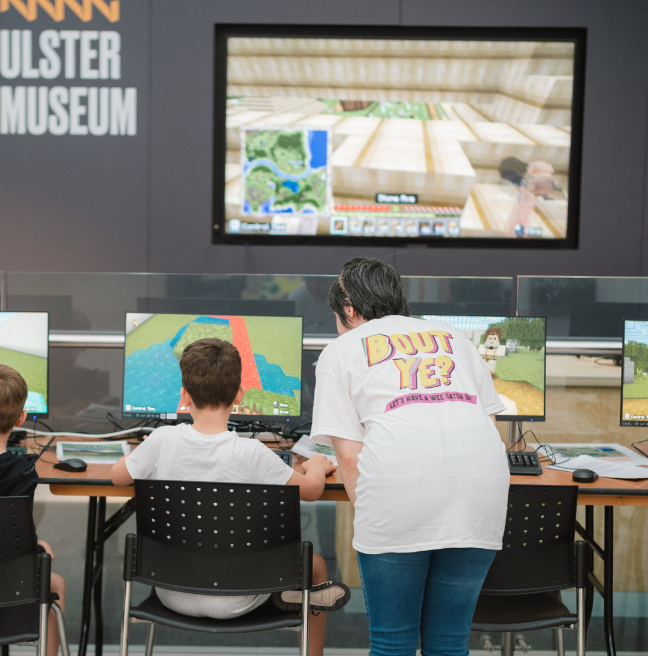 volunteer at Ulster Museum