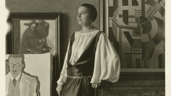 The woman who made the gown