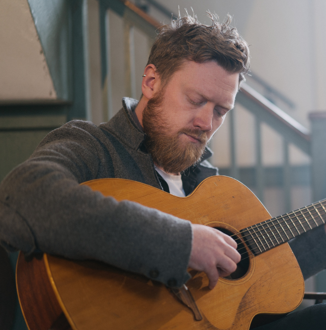 Gareth Dunlop at the Rogan House
