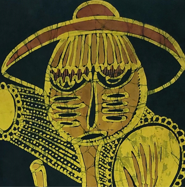 Nigerian Batik Painting