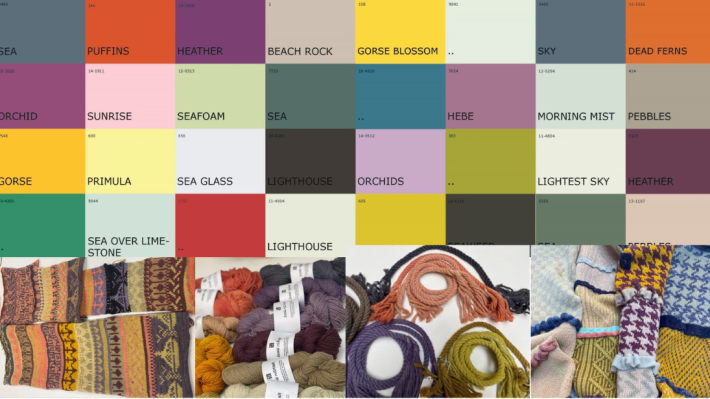 An image showing multi colours and textiles 