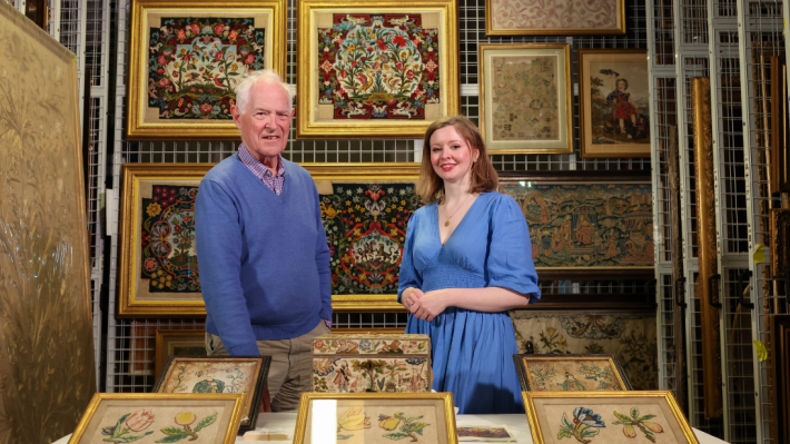 Lanto Synge and Charlotte McReynolds