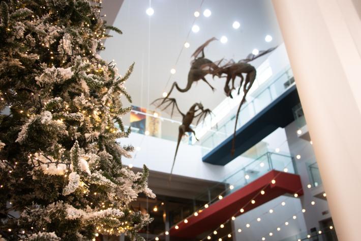 Christmas Dragons Atrium 