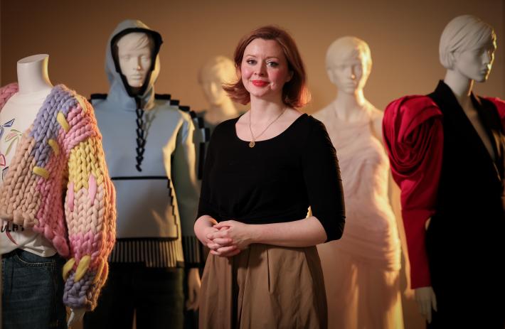 Curator Charlotte McReynolds