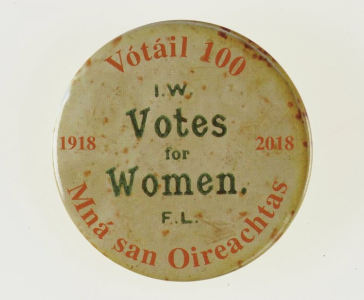 Votes for women badge