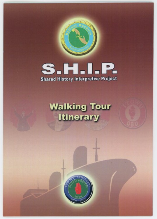 SHIP Walking Tour Itinerary