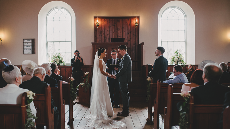 A wedding at the Omagh meeting house