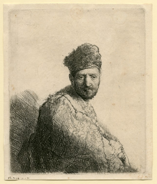 Rembrandt Print, Ulster Museum