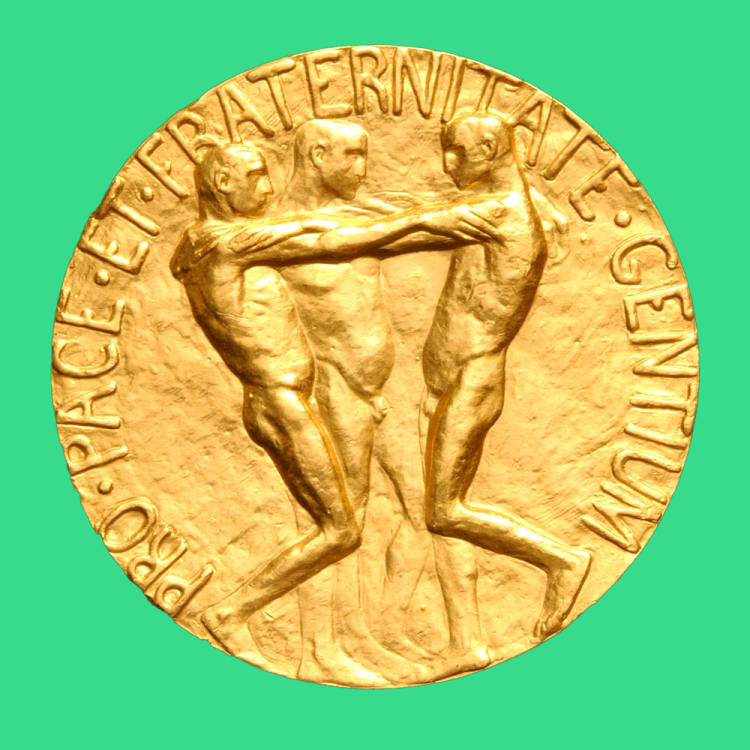 Nobel Peace Prize Coin, back