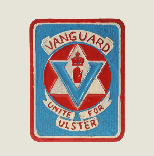 Vanguard Unite for Ulster pin badge