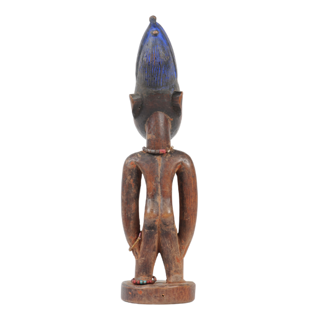 Nigerian Twin Figure Reverse View