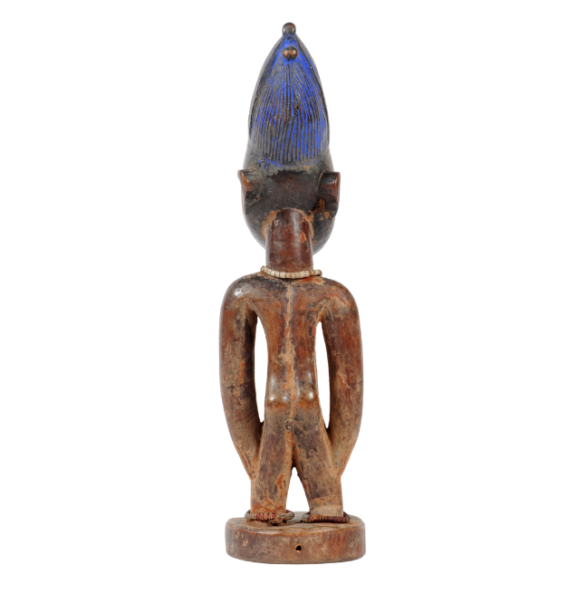 Nigerian Twin Figure Reverse View