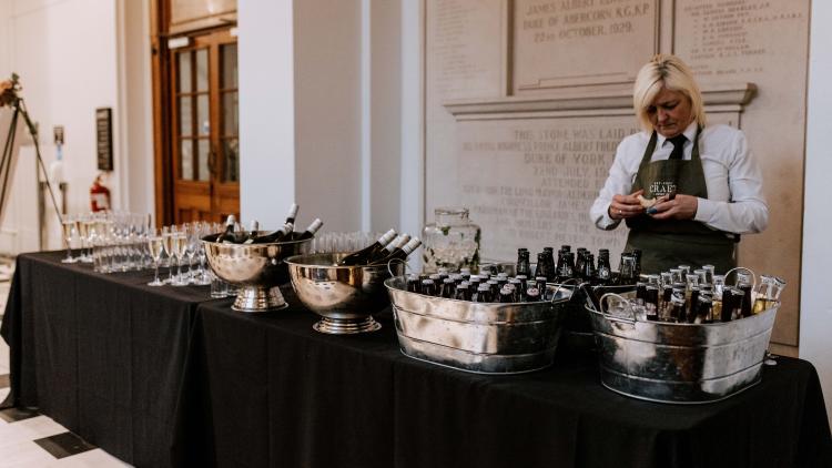 Belfast Room Foyer drinks reception