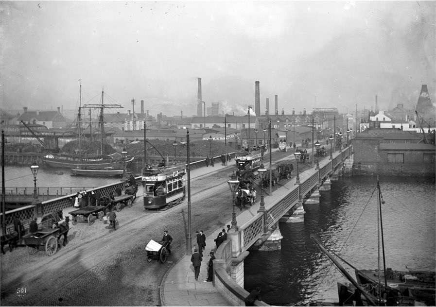 View from entrance to Oxford Street, Belfast