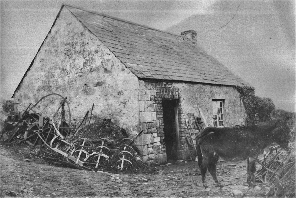 Photograph of the original forge in County Fermanagh