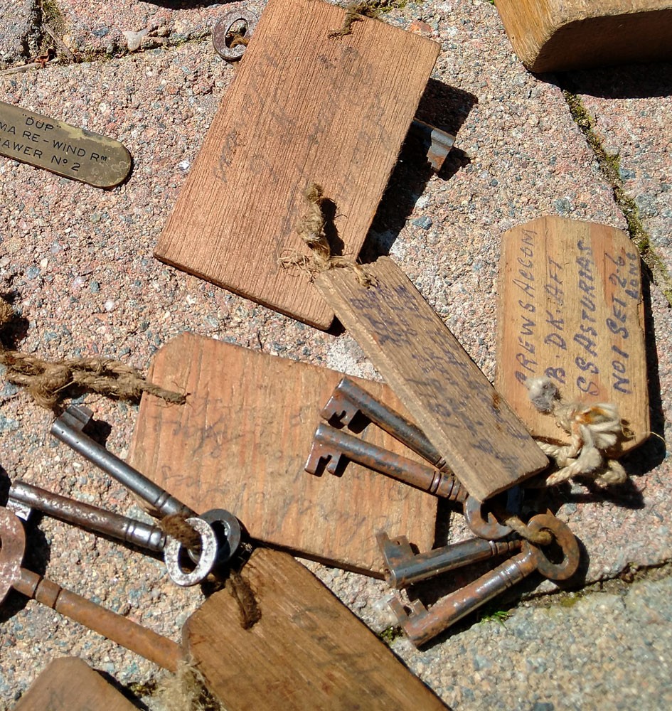 Wooden Asturias key blocks