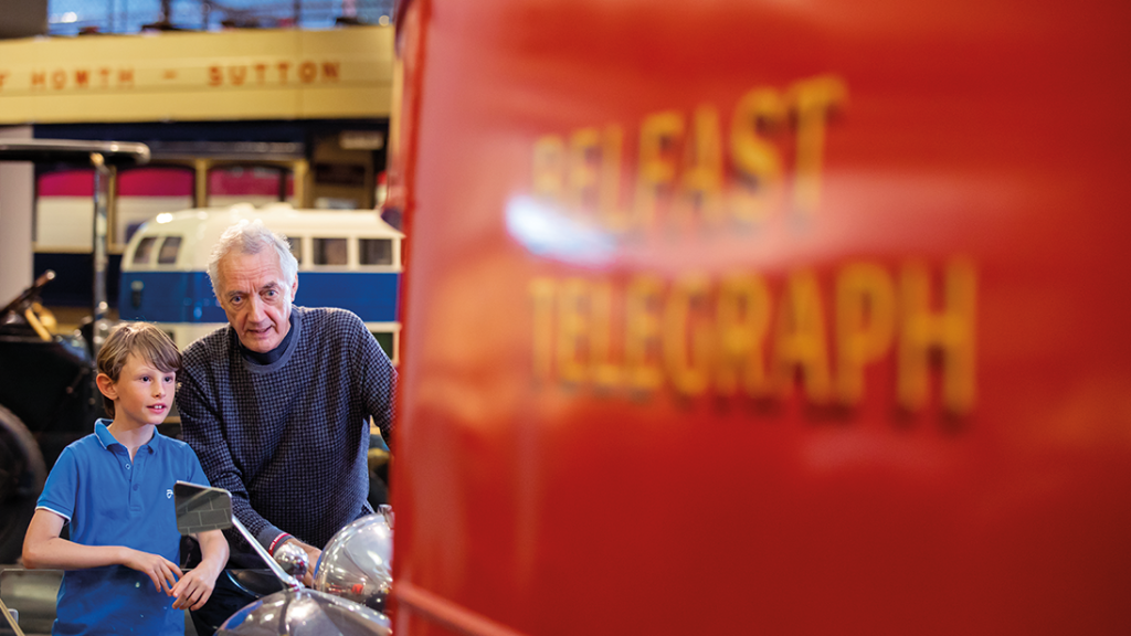Belfast Telegraph Red Van, Ulster Transport Museum