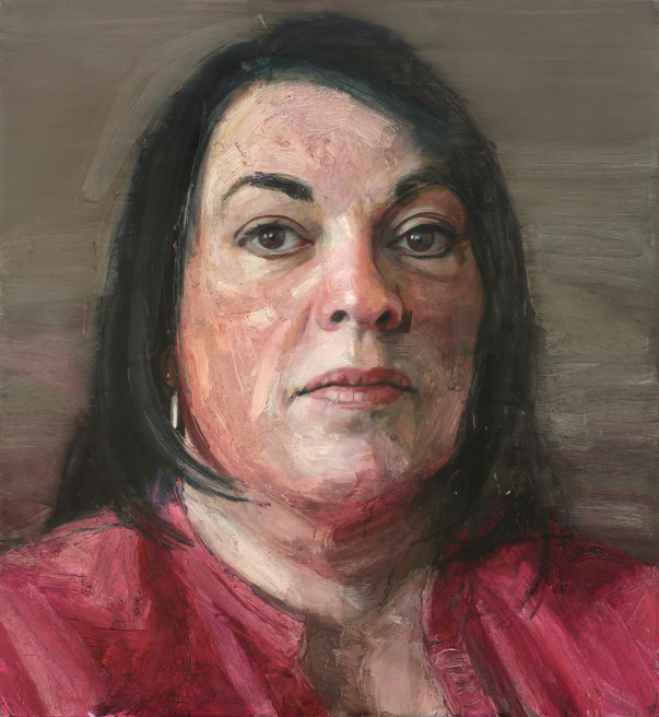 Anna Cachart, 2014, oil on canvas, 127 x 117 cm
