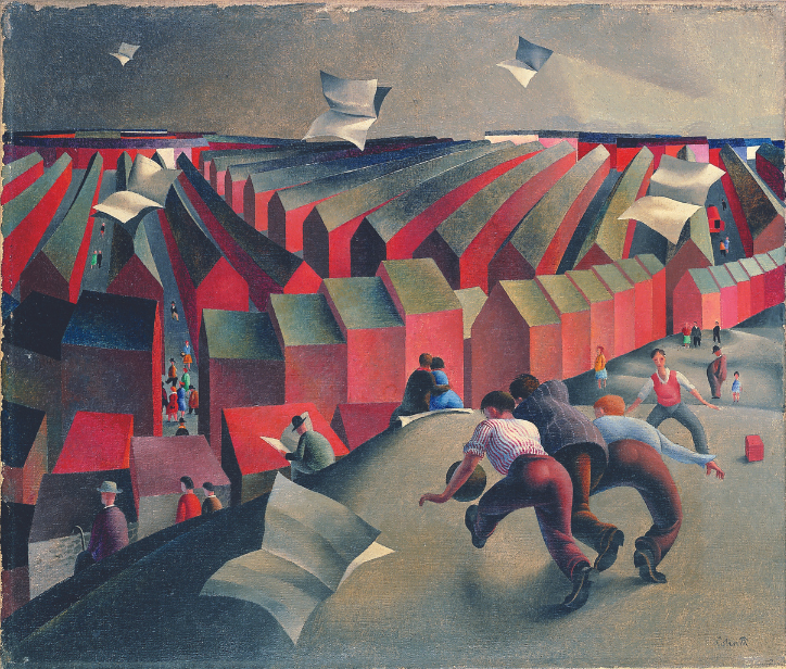 Holylands, painting by Colin Middleton