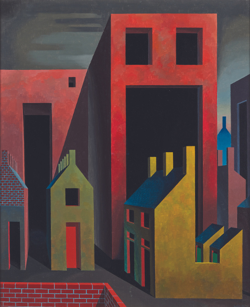 Strange Openings, painting by Colin Middleton