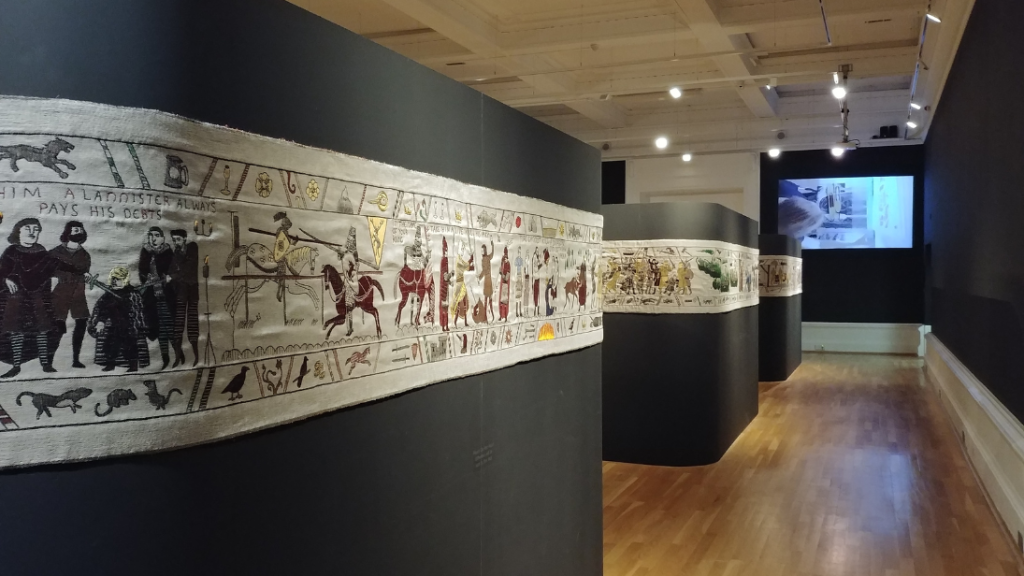 The tapestry exhibition in the Ulster Museum, 2017