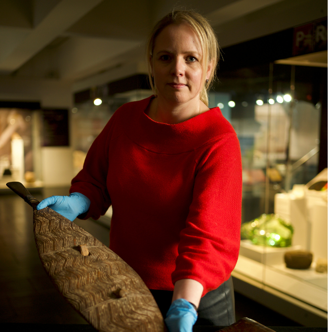Hannah Crowdy, head of curatorial at National museums Ni