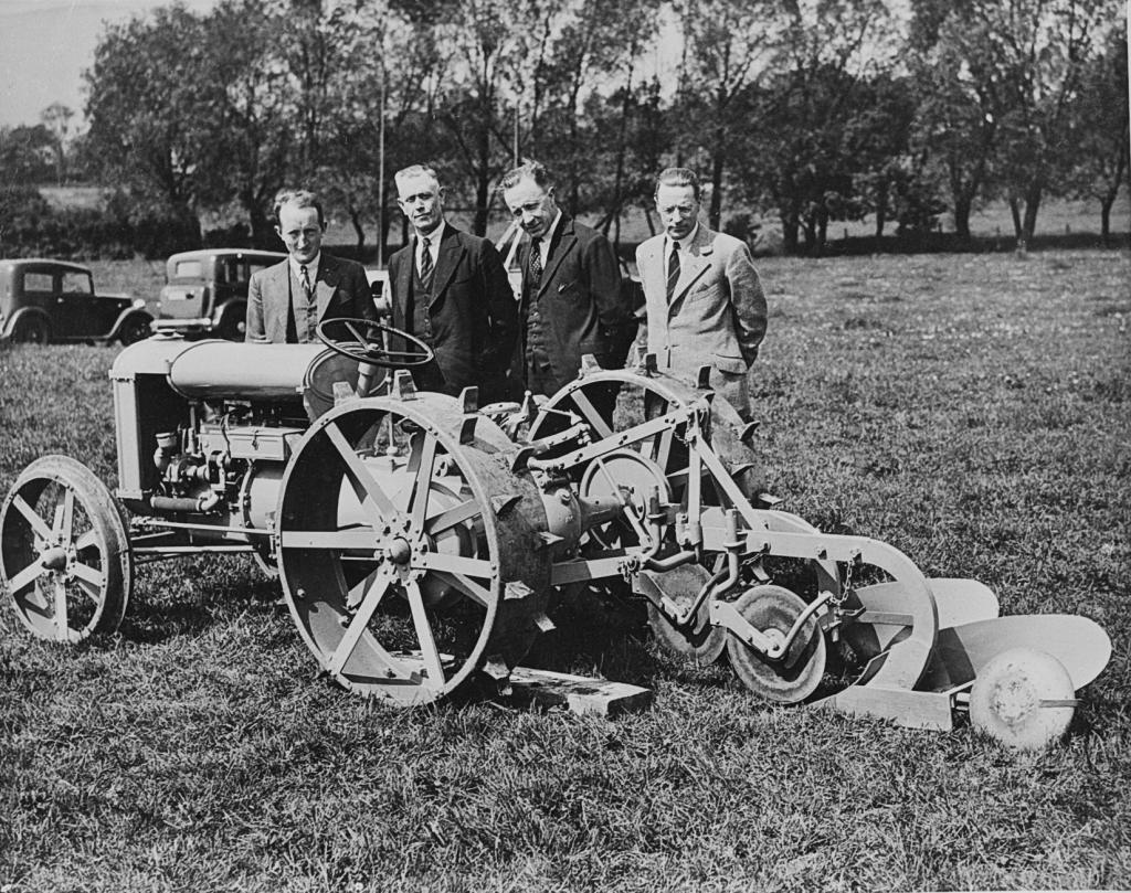 Harry Ferguson and his development team