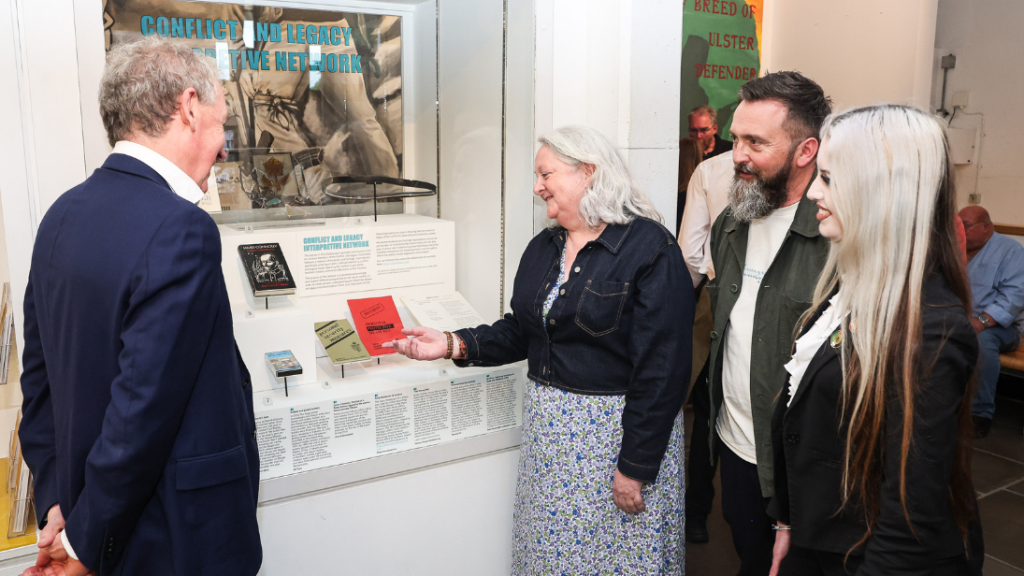New display in the Troubles & Beyond Gallery at the Ulster Museum