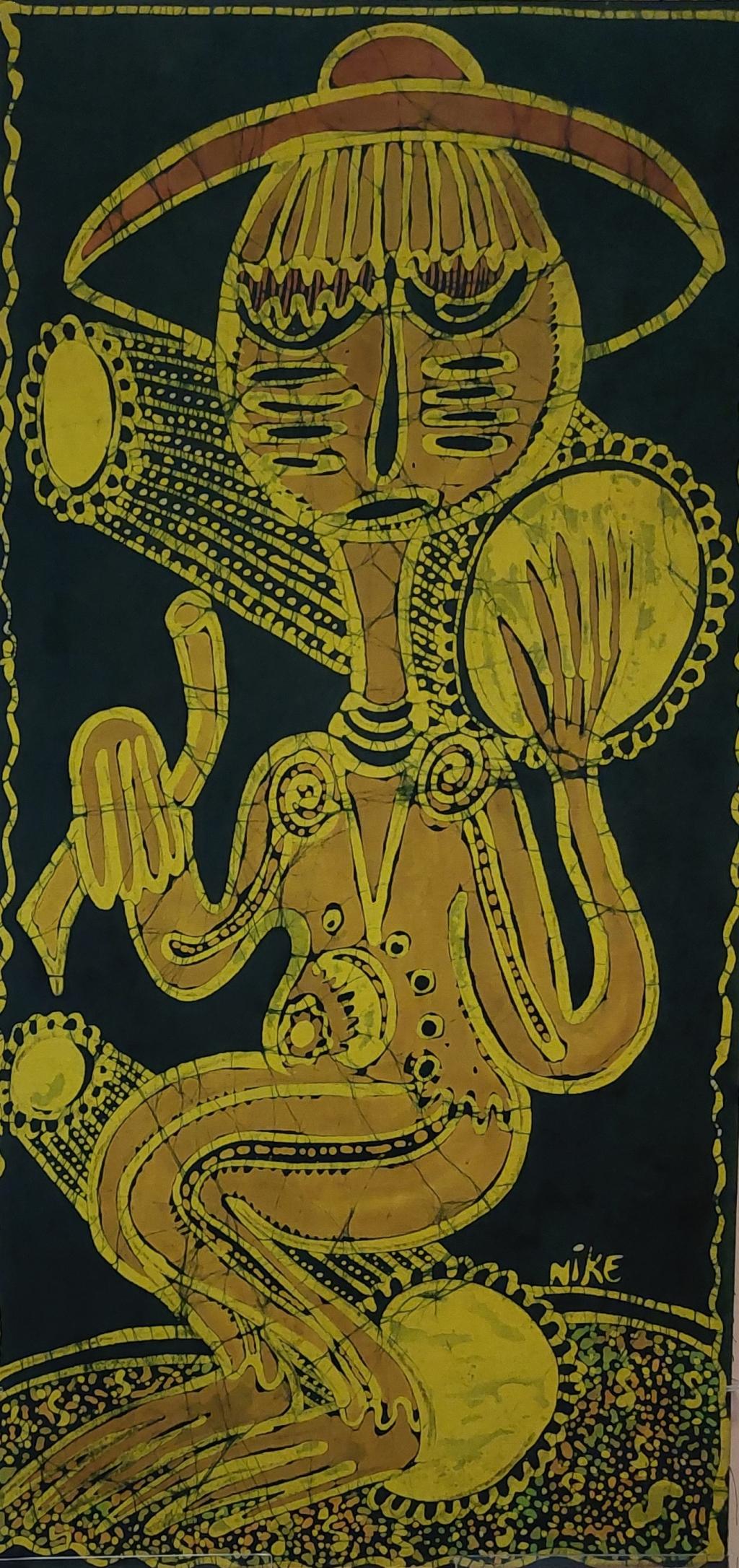 Batik painting from the World Cultures Collection 